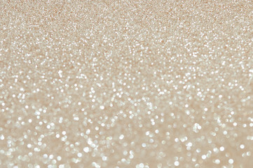 defocused abstract pale gold lights background