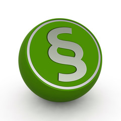 Law circular icon on white background