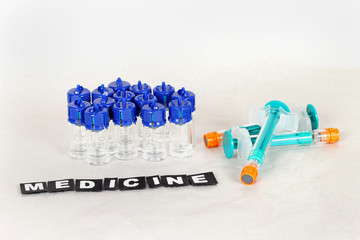 Medicine vials