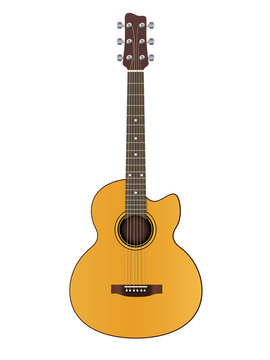 Acoustic classic guitar