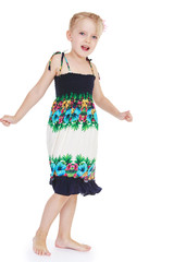 charming little girl