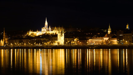 Budapest, Hungary (night view)