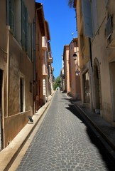 Une rue à Cassis.