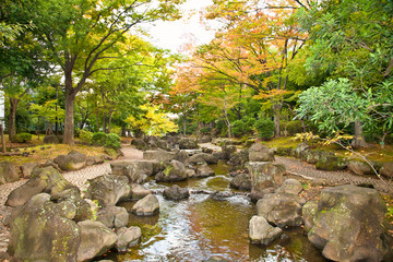 Sumida public park  ,Tokyo, Japan.