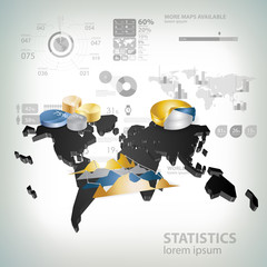 High quality business infographic elements