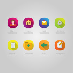 Web design Menu template