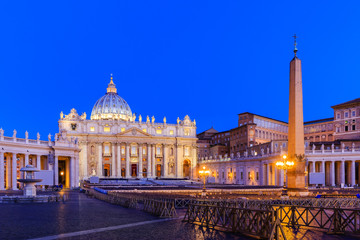 St. Peter's Basilica and St. Peter's Square, Vatican City