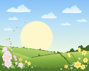 spring background