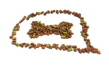 Dried food for dog/puppy or cat