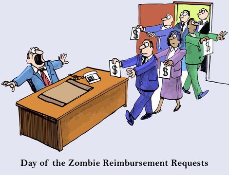 Day of the Zombie Reimbursement Requests