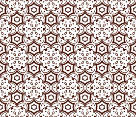 Vintage Seamless Vector Wallpaper