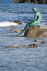 Statue du pêcheur à Sestri Levante - Italie