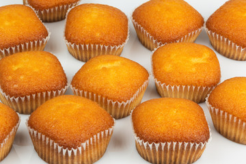 baskets of muffins