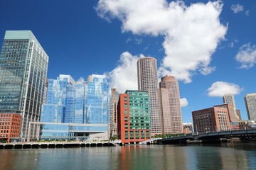 Obraz premium Boston skyline