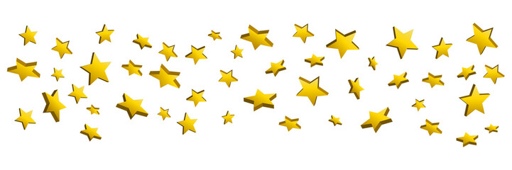 Goldene Sterne Muster