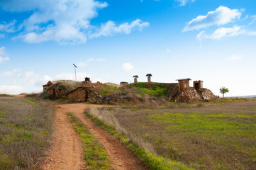 Obraz premium Bodegas Castilla león