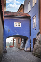 Fototapeta premium Narrow streets of Old Town, Warsaw