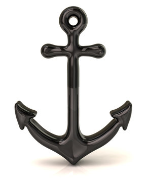 Black anchor