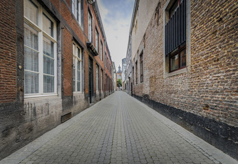 Fototapeta na wymiar Streets of Namur, Belgium