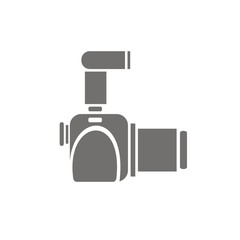 Icono cámara réflex perfil FB