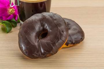 Chocolate donuts