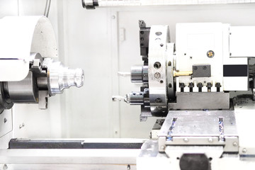 Part of a lathe