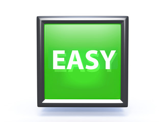 easy pointer icon on white background