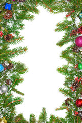 Christmas background. Eve framework