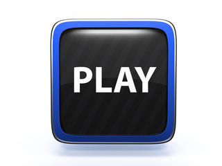 play square icon on white background