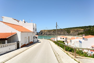 Praia de Odeceixe, Beach and village by the sea, Algarve