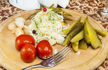 pickled vegetables