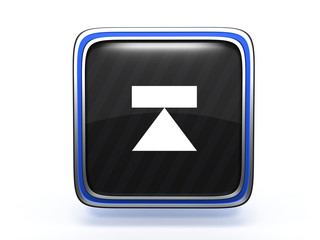 eject square icon on white background