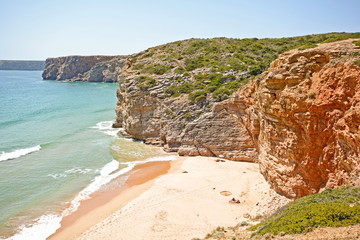 Praia do Beliche, Beach near Cabo Sao Vicente, Algarve Portugal