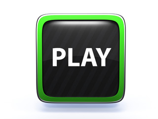 play square icon on white background