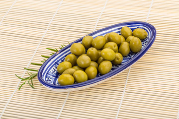 Green olives
