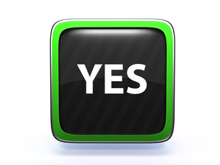 yes square icon on white background