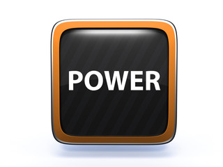 power square icon on white background