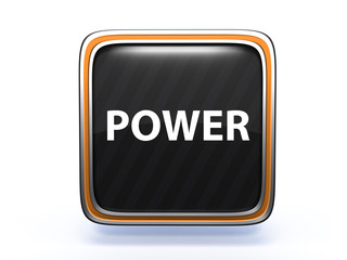 power square icon on white background