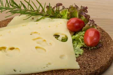 Maasdam cheese