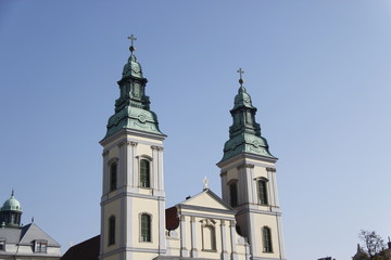 Fototapeta na wymiar Eglise à Budapest, Hongrie 
