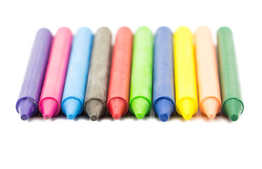 wax crayons