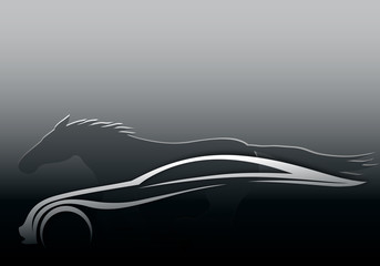 Otomobil ve at © Aslan Topcu