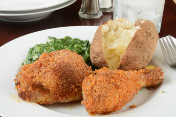 Baked chicken