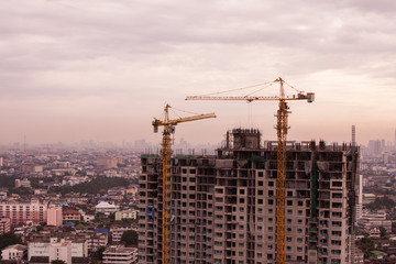 Fototapeta premium Construction site.