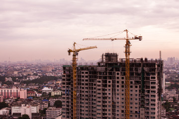 Fototapeta premium Construction site.