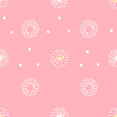 Seamless Pattern. flower