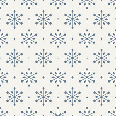 seamless pattern. snowflake - 73131607
