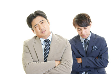 苦悩するビジネスマン