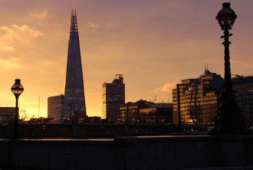 Obraz premium Londra panorama moderno
