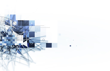 Ice abstract technology background with lines texture of the fro